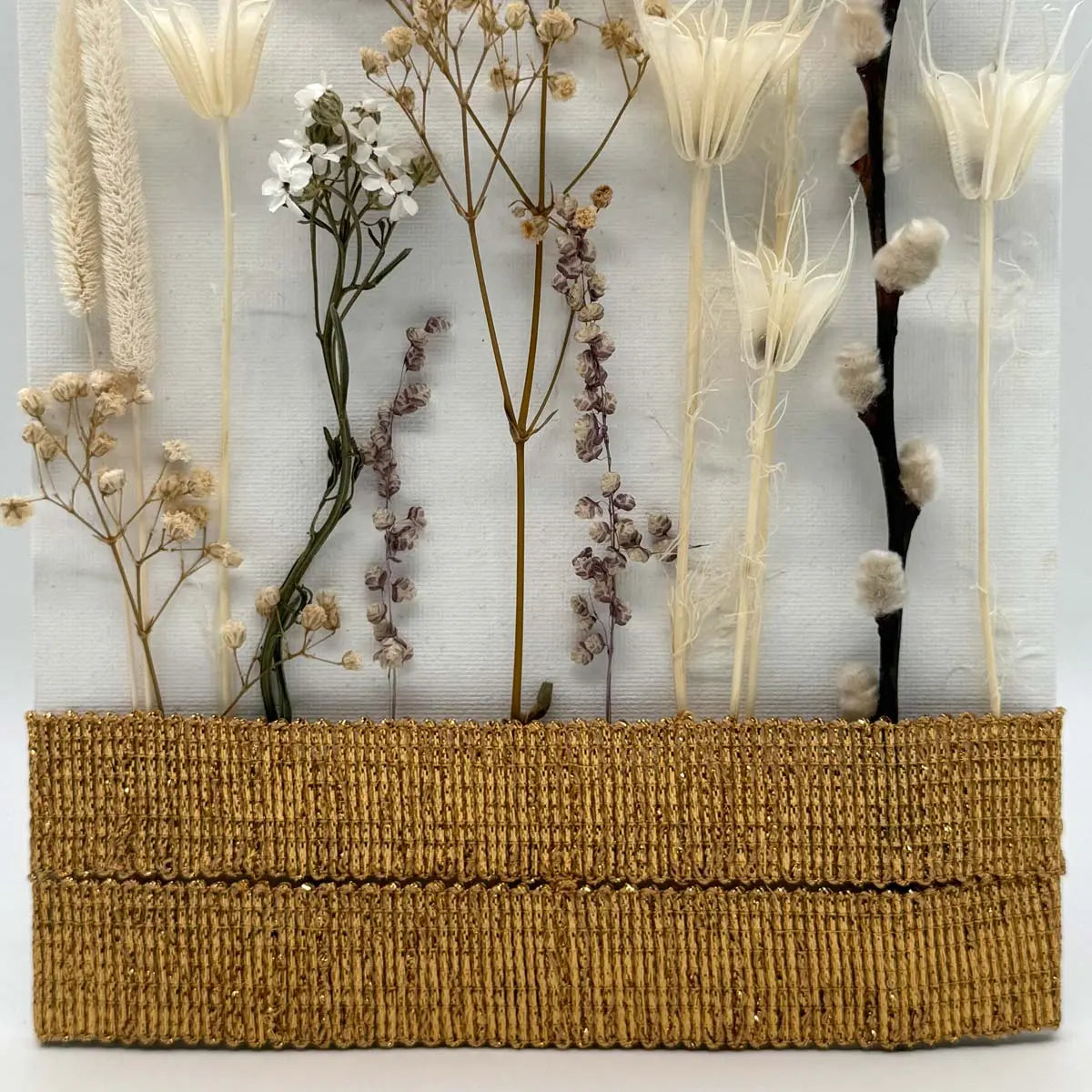 Cadre fleurs séchées