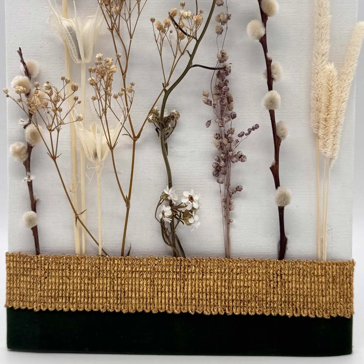 Cadre fleurs séchées