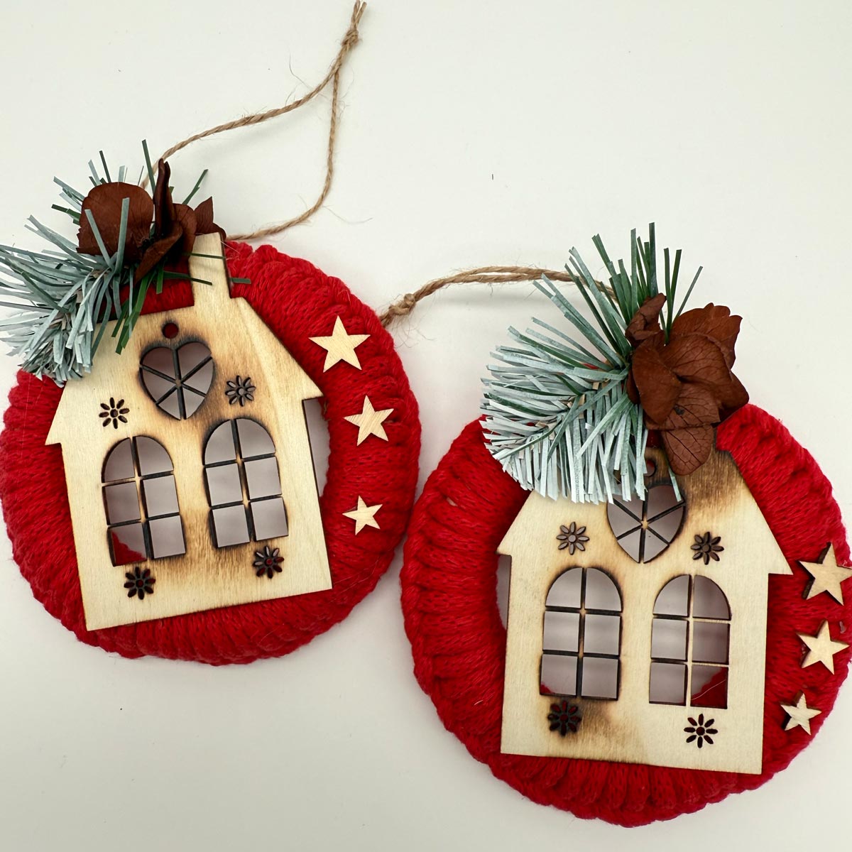 Lot de 2 Cercles décoration