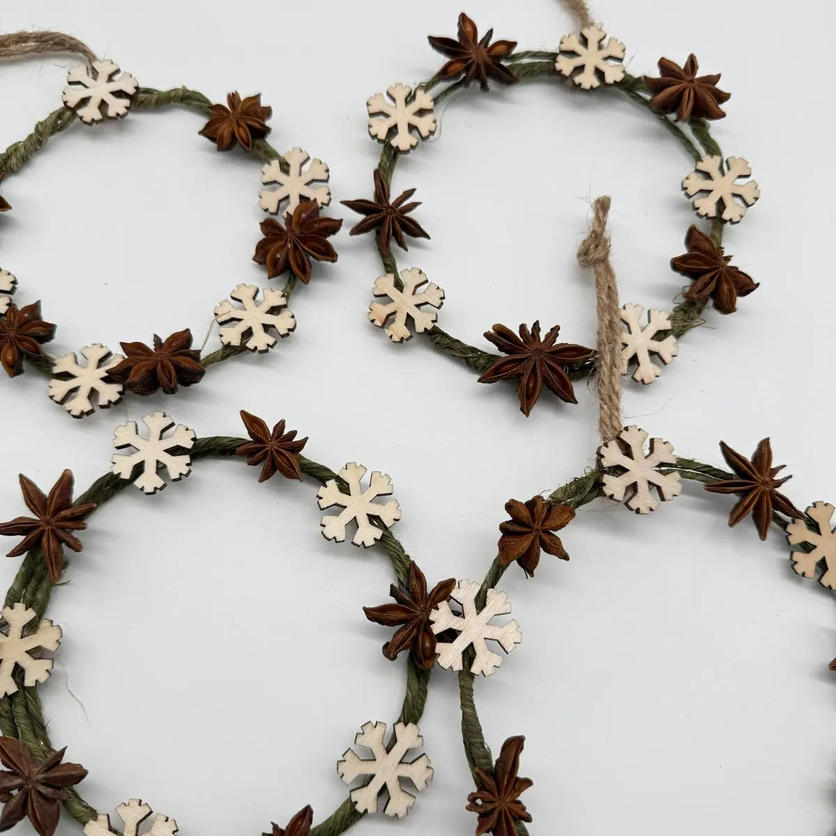 Mini couronne anis étoilée