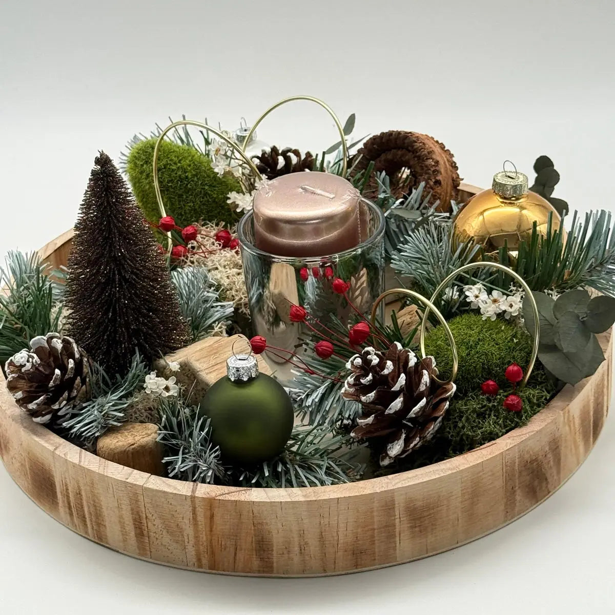 Plateau décoration de Noël