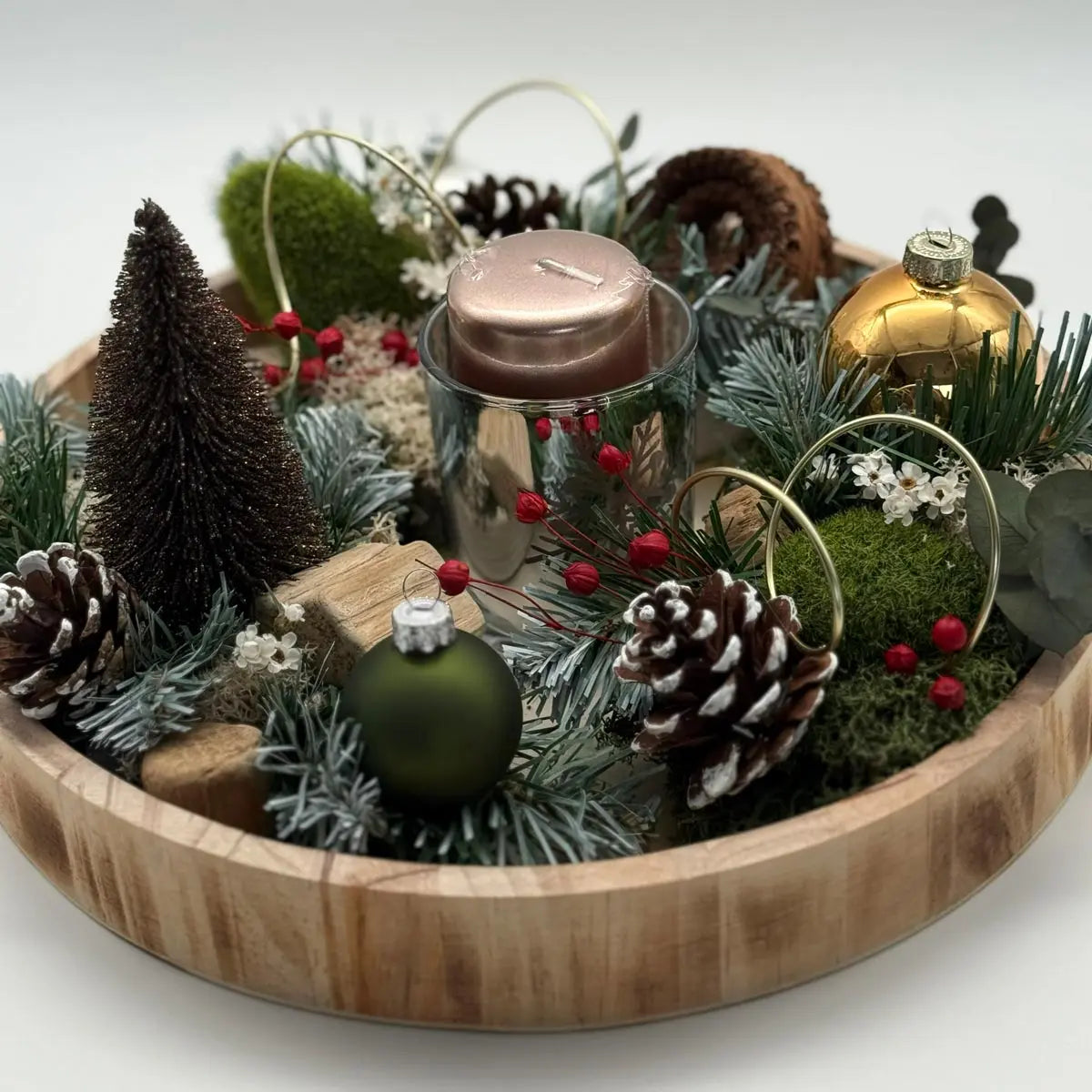 Plateau décoration de Noël